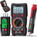 Digital Multimeter Non-Contact Voltage Tester GFCI Outlet Tester Kit X97932