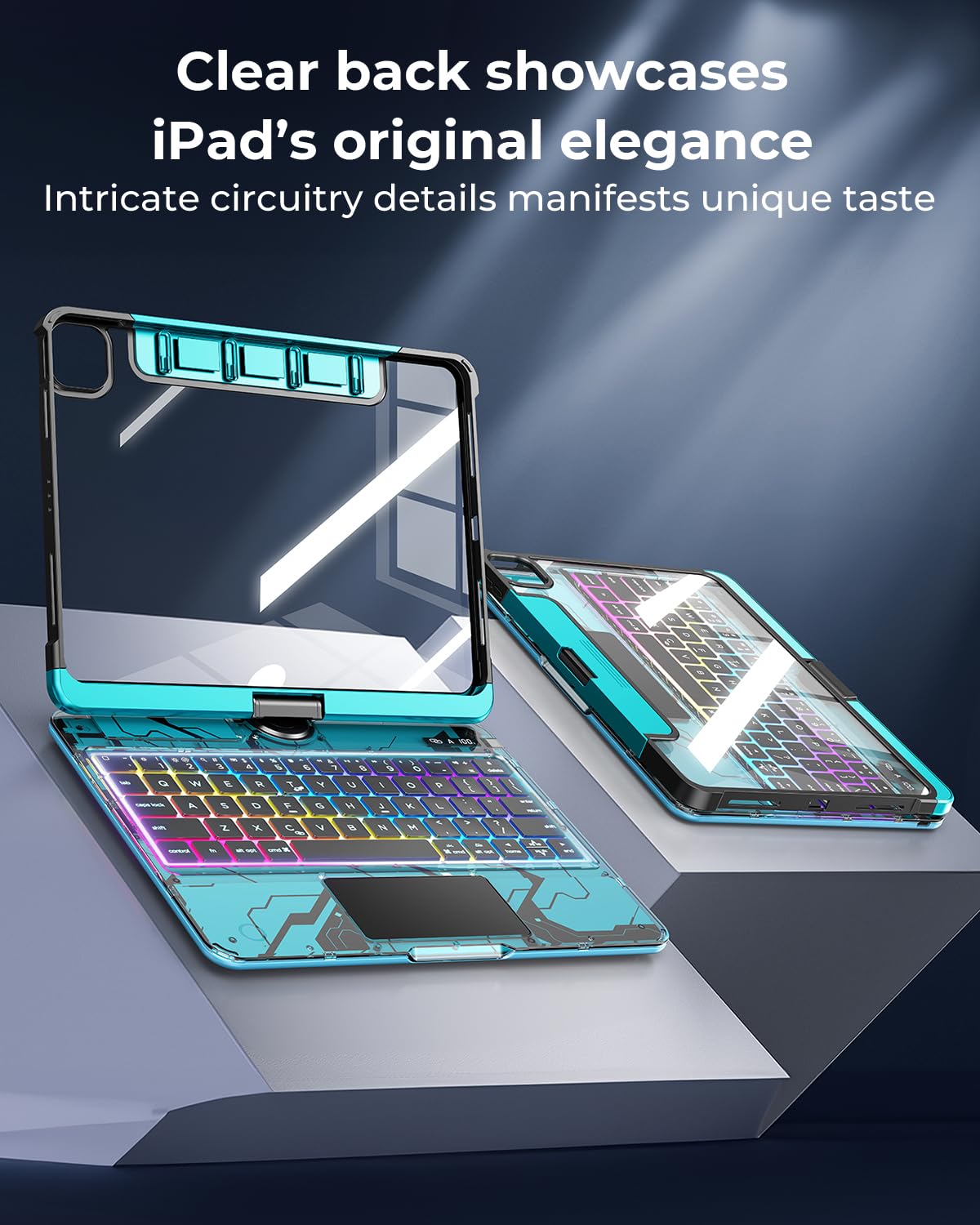 Clear Keyboard Case for iPad Air 11 Inch D6491