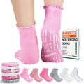 Non Slip Diabetic Socks for Women 6 Pairs Size 9-11 R75306