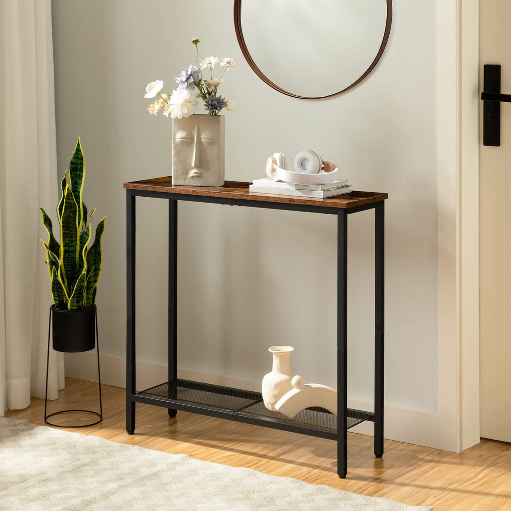 29.5" Narrow 2 Tier Console Table M477566