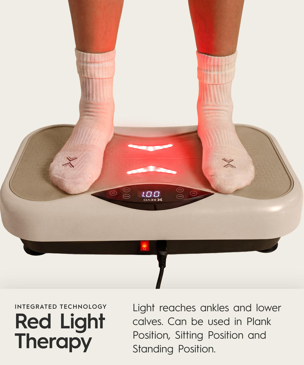 Vibration Plate with Resistance Bands and Remote L45729