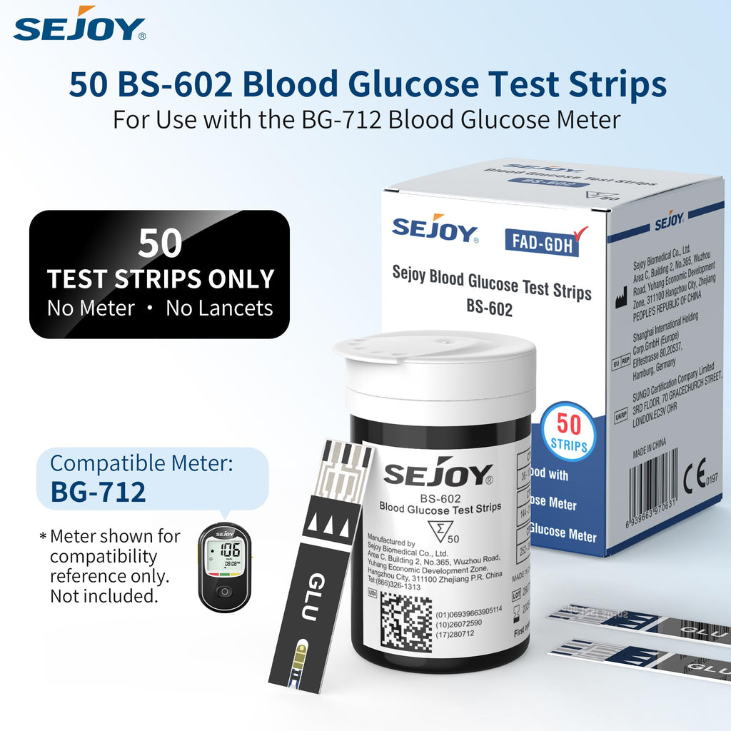 Blood Glucose Test Strips 50 Count R640