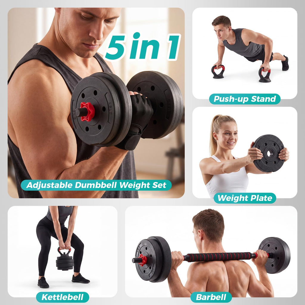Adjustable Dumbbell Set 20/40/60LBS Z948