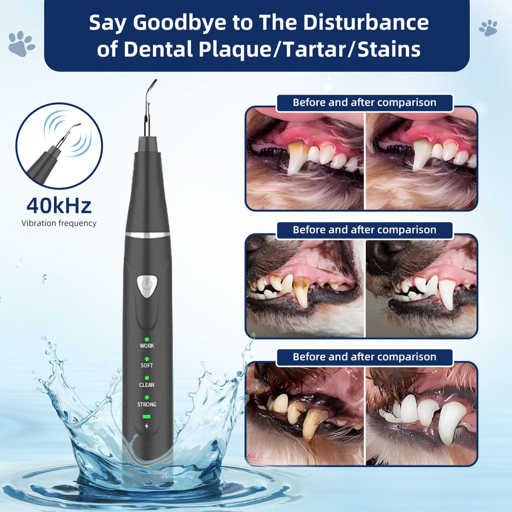 Ultrasonic Pet Plaque Remover with LED Light T95375