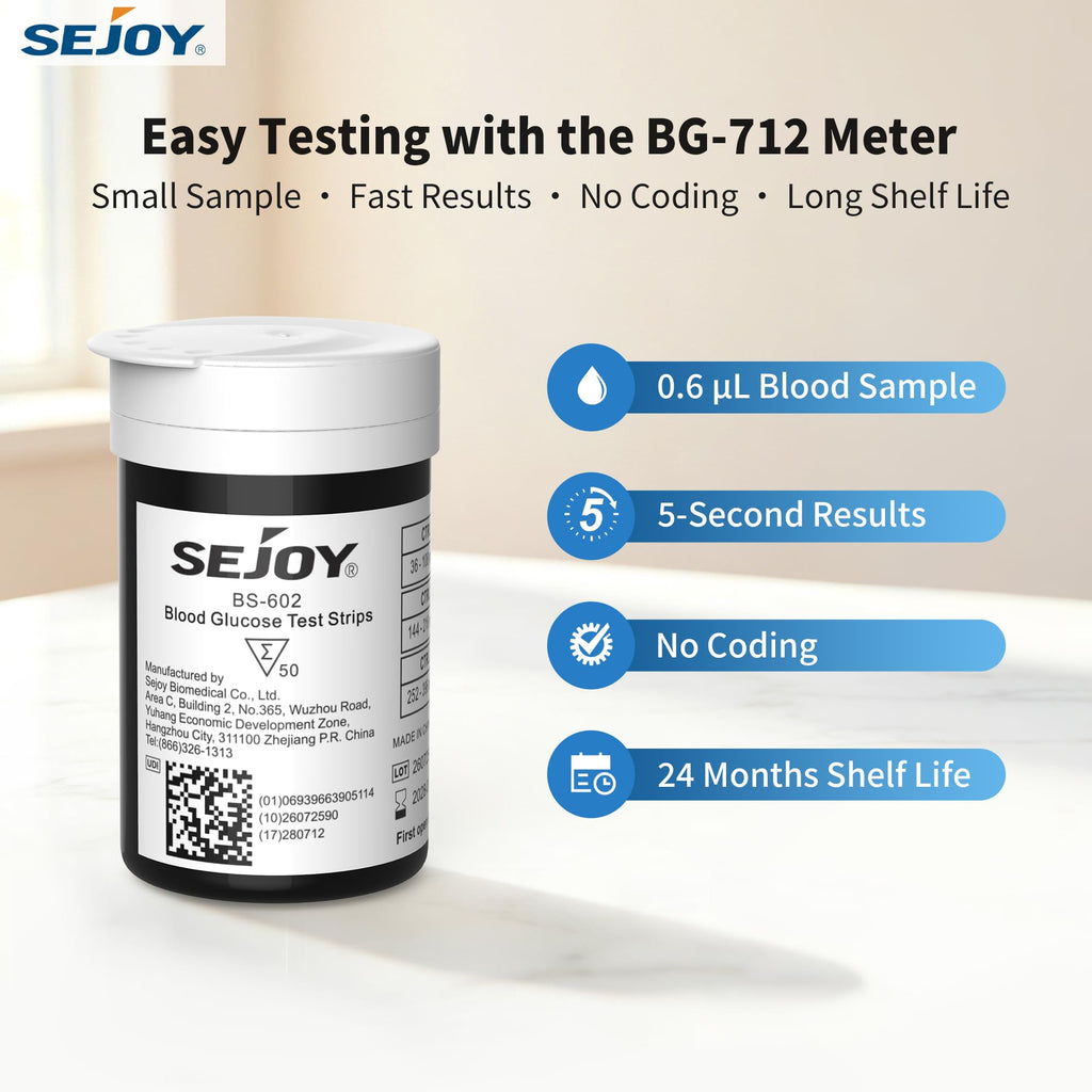 Blood Glucose Test Strips 50 Count R640