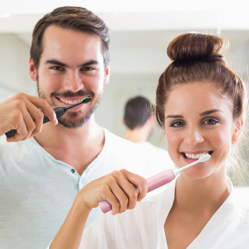 Sonic Electric Toothbrush with 12 Brush Heads 2 Pack N9374