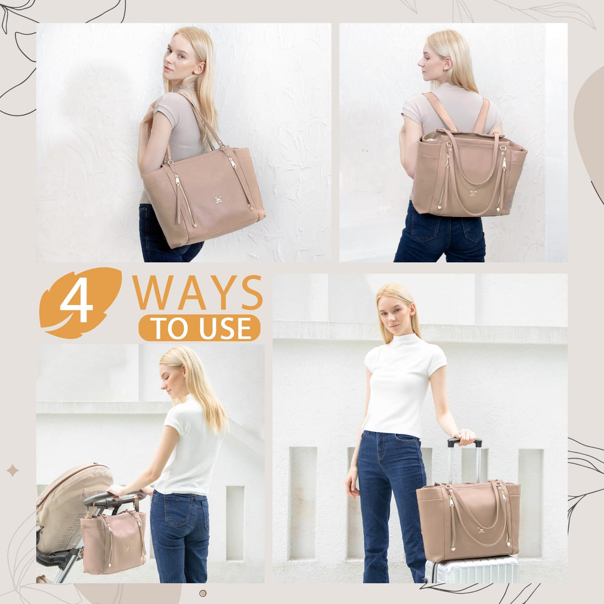 Diaper Bag Tote U2744