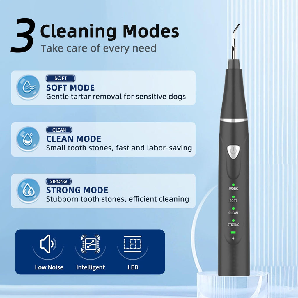 Ultrasonic Pet Plaque Remover with LED Light T95375