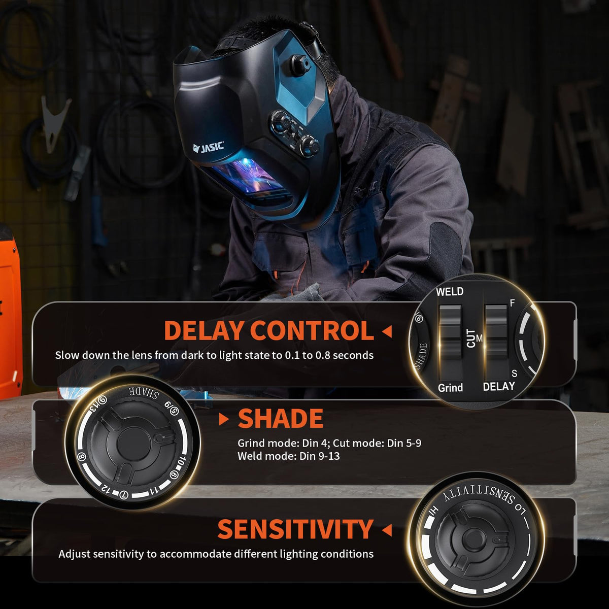 Auto Darkening Welding Helmet B15193