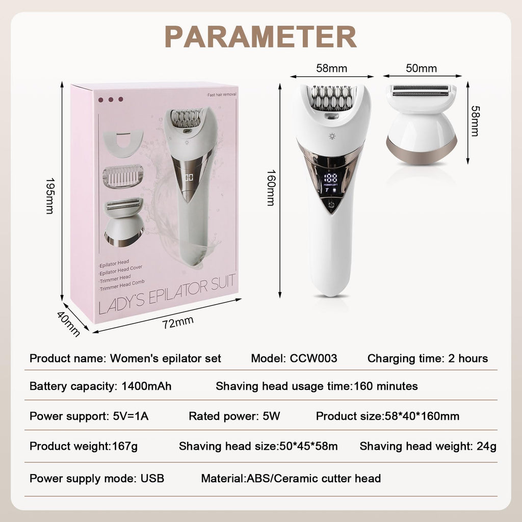 Cordless Wet & Dry Epilator P992439