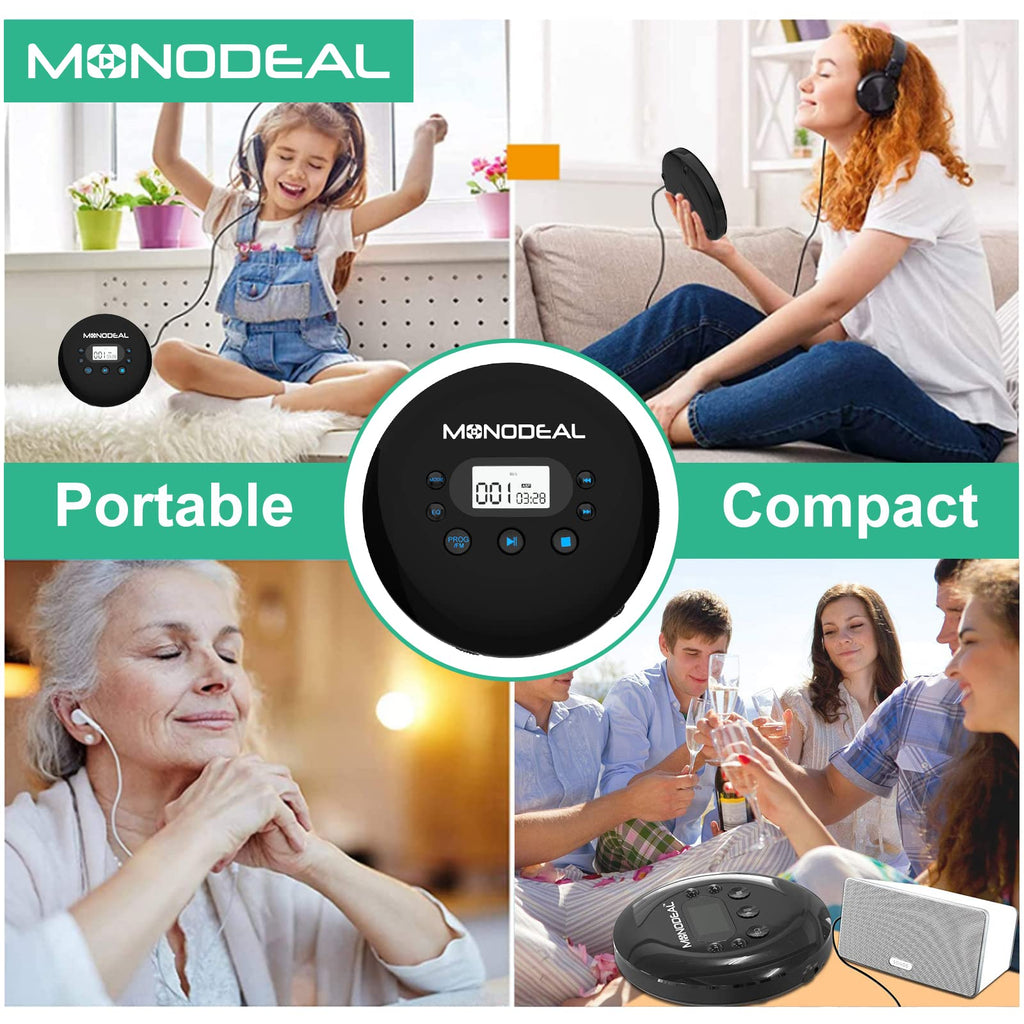 Portable CD Player with FM Transmitter H626851