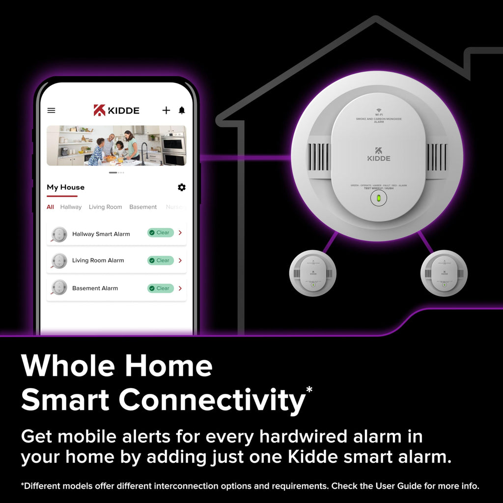 Hardwired Smoke and Carbon Monoxide Detector A36295