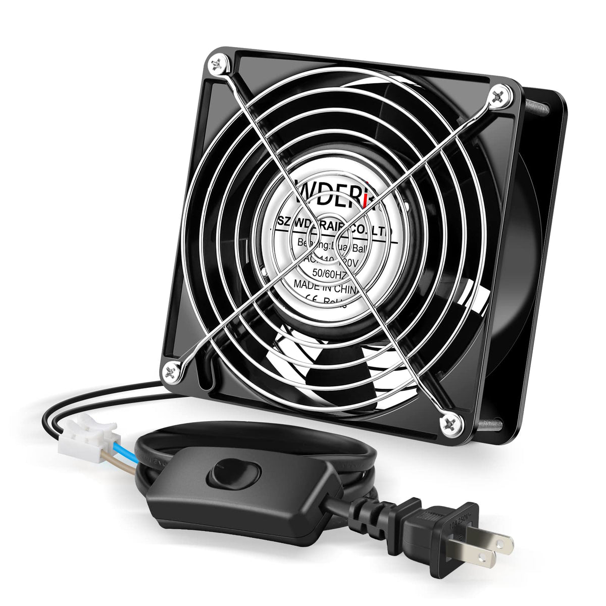 110V 120mm AC Axial Cooling Fan H6640