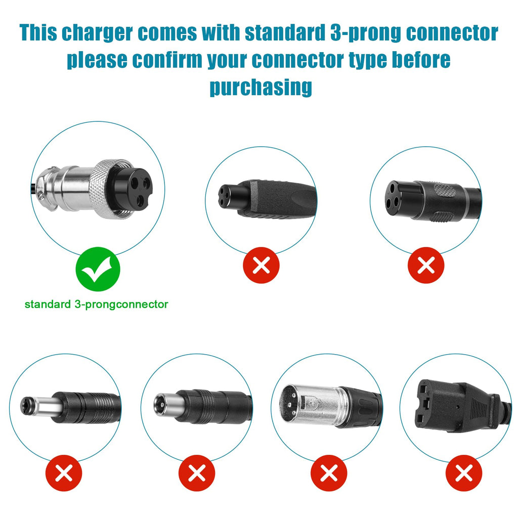 24V 2A Electric Bike Scooter Battery Charger C488