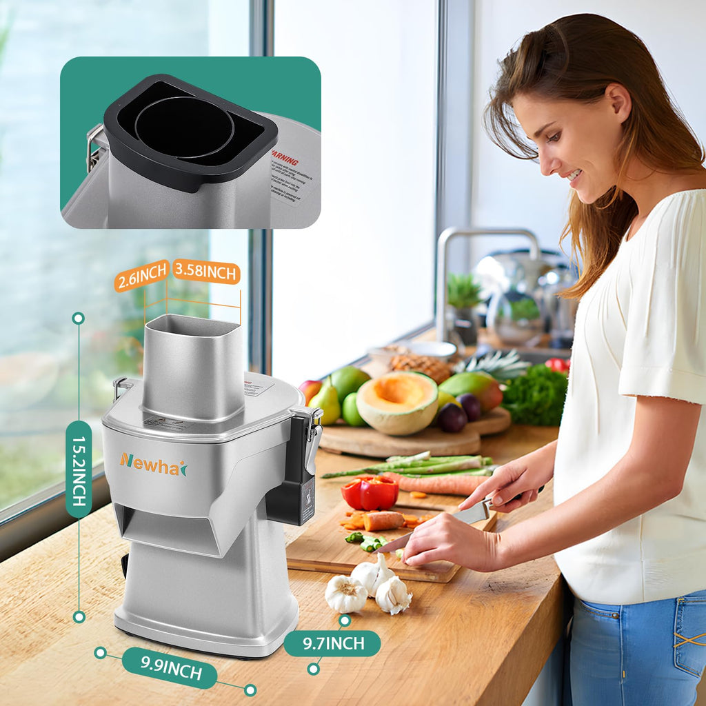 4 in 1 Electric Vegetable Chopper Dicer Slicer H416255