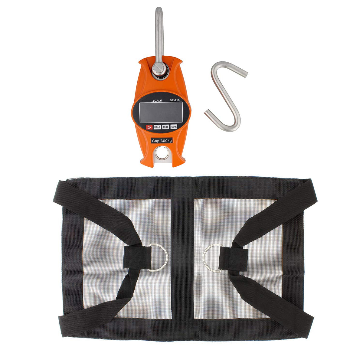 Blue Digital Hanging Scale & Livestock Sling 660 lb O53530