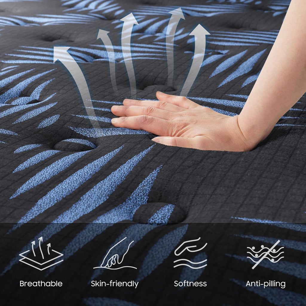 10 Inch Full Medium Firm Hybrid Mattress in a Box I377191