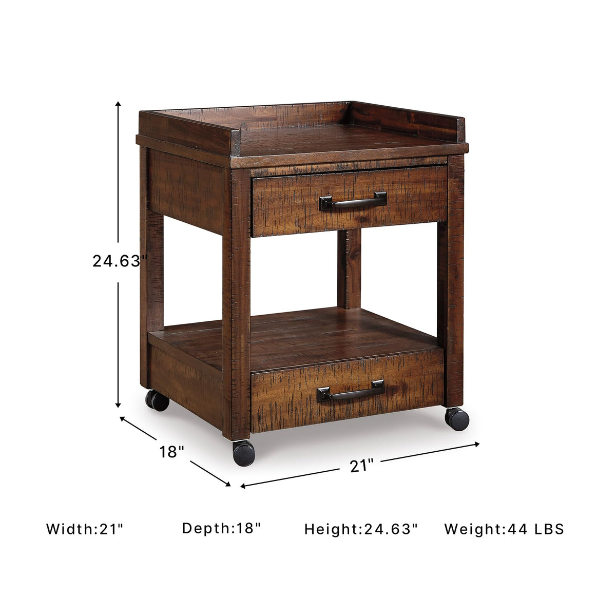 Rolling Printer Stand with Storage G759