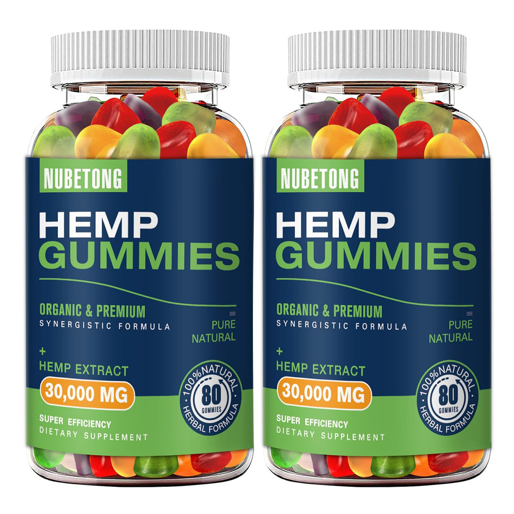 Organic Hemp Gummies Supplement 2 Packs M5975