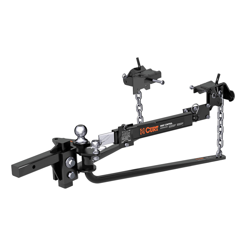 Round Bar Weight Distribution Hitch with Sway Control N875