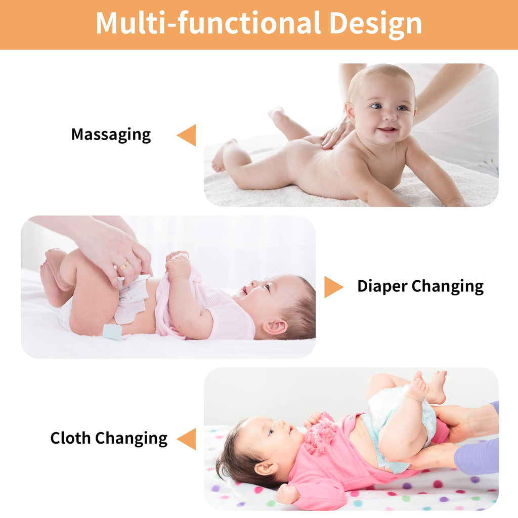 32.6" Baby Changing Station with 4 Wheels X94082