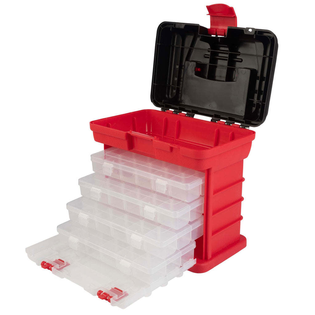 Portable Tool Box Small Parts Organizer with Drawers Z922908