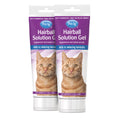 Hairball Solution Gel Supplement for Cats 3.5 oz Pack of 2 D29703