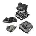 24V 1/4 Sheet Sander with Detail Sanding Pad and 2.0Ah Lithium Batteries & Charger I791926