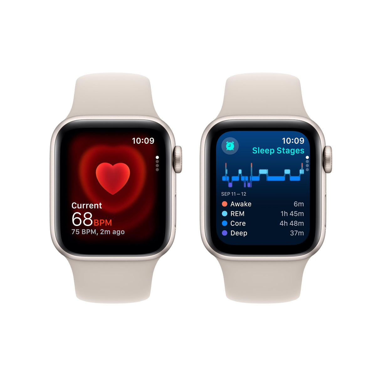 GPS + Cellular 40mm Starlight Aluminum Smartwatch O3298