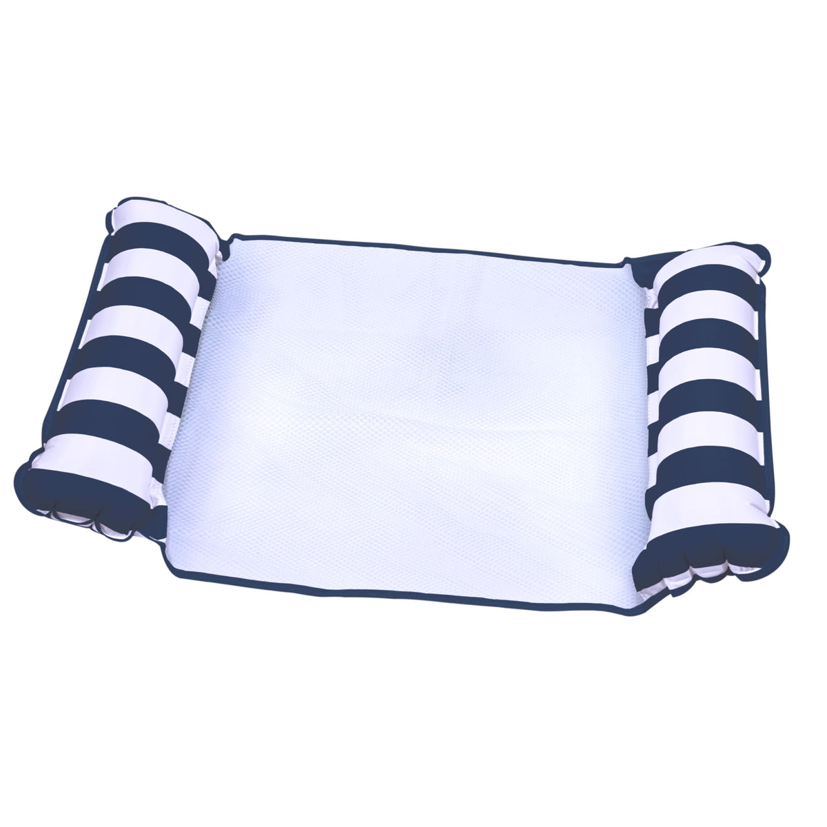 Light Blue, Navy & Burgundy/White Stripe 3-Pack Pool Float I6317