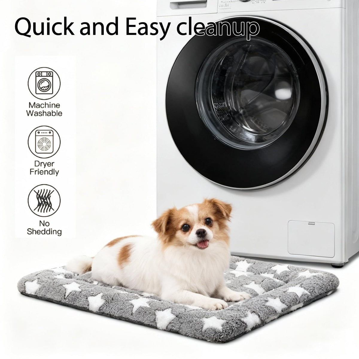 Reversible Machine Washable Dog Bed Mat R602