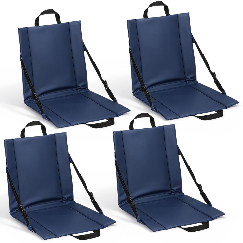 4 Pcs Portable Stadium Chair Cushion V228957