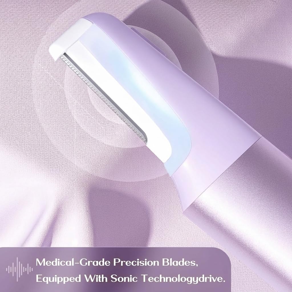 Lavender Purple Facial Razor J575560