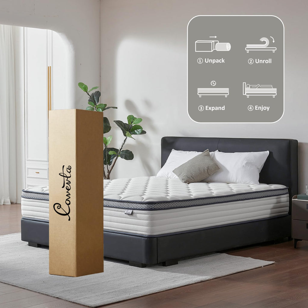 Full Size 12 Inch Hybrid Mattress R147