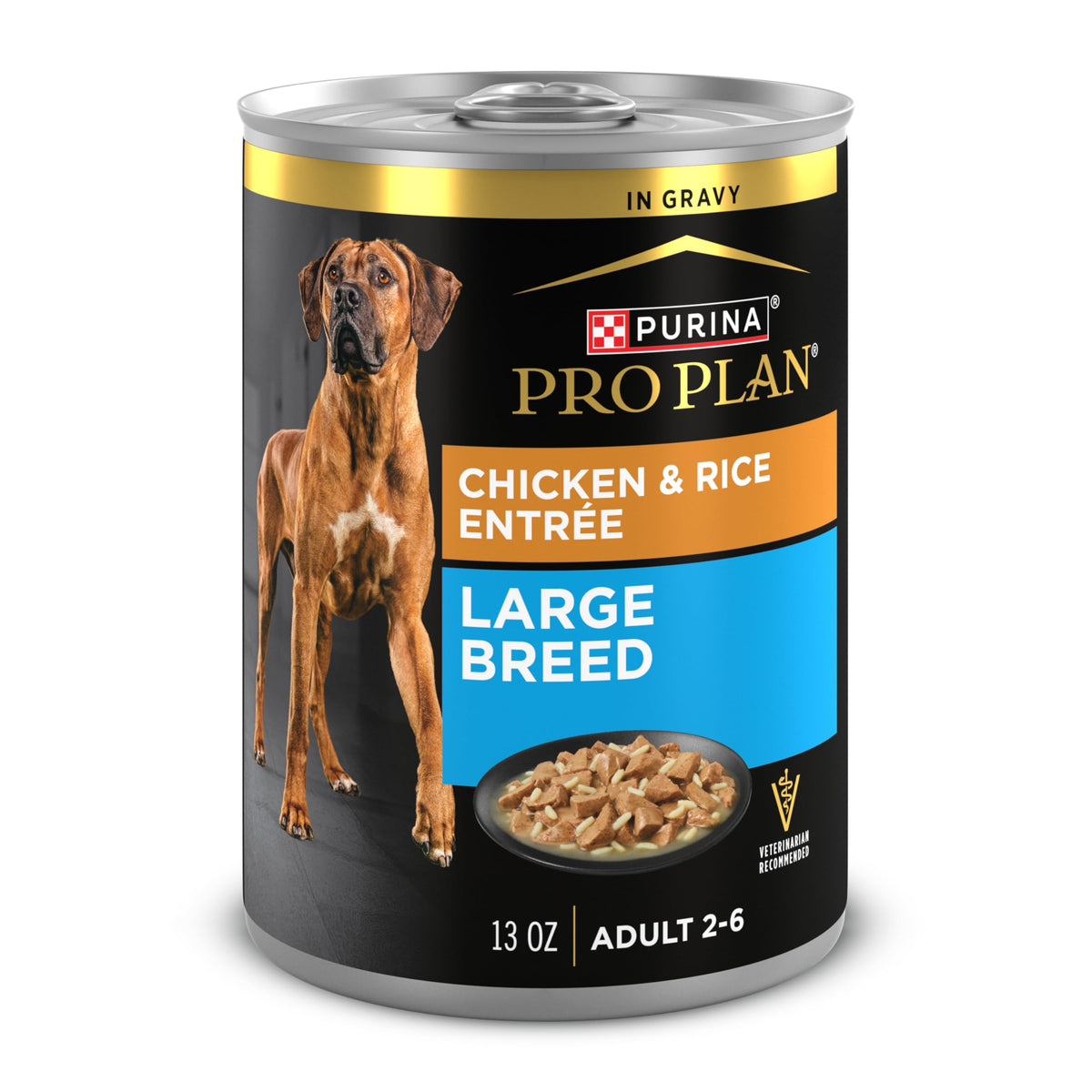 Chicken Gravy Wet Dog Food 13 oz D552