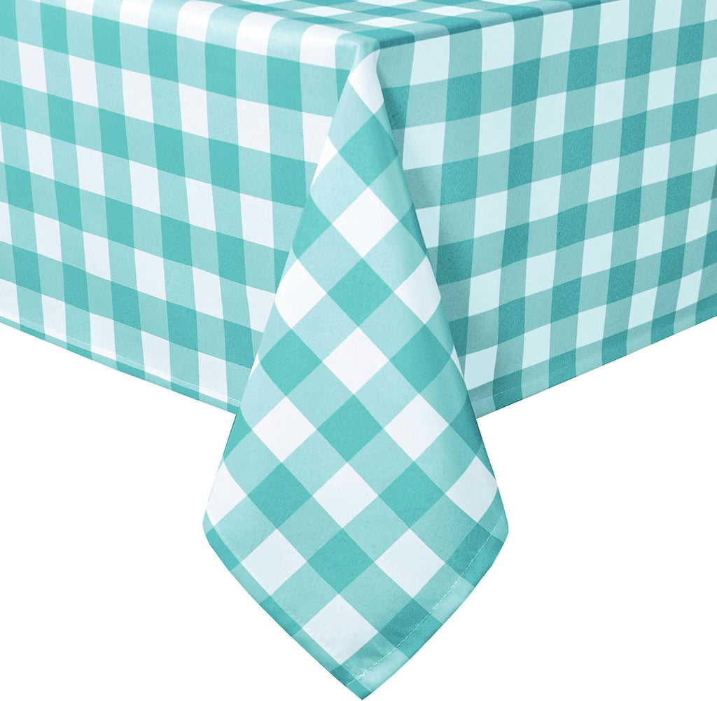 Square Checkered Tablecloth 30 x 30 Inch I334