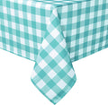 Square Checkered Tablecloth 30 x 30 Inch I334