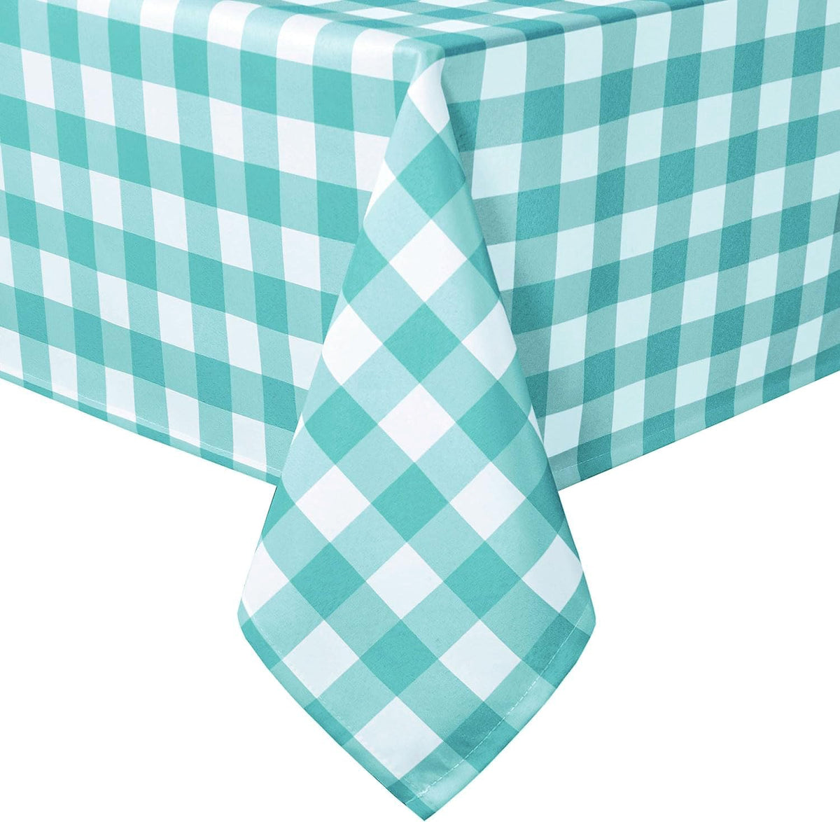 Square Checkered Tablecloth 30 x 30 Inch I334