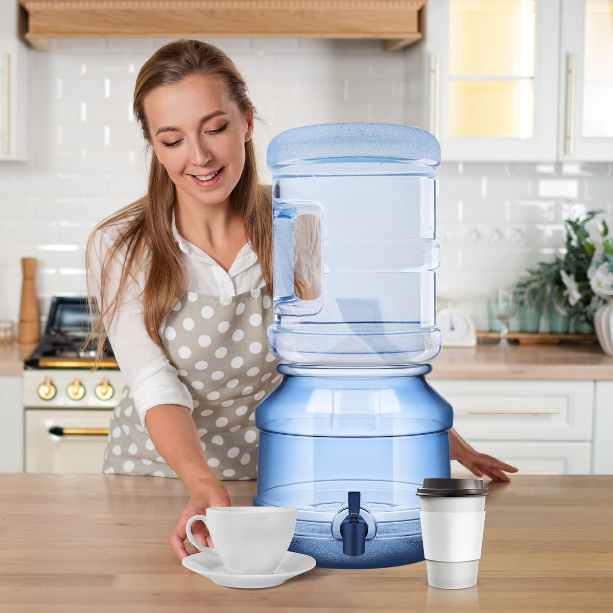 5 Gallon Water Jug Dispenser Base with Spout V789