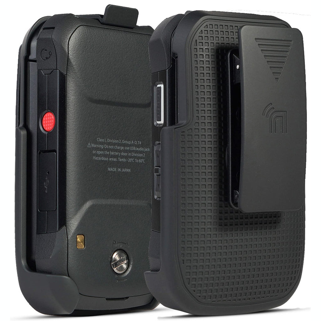 Black Rugged Flip Phone T639