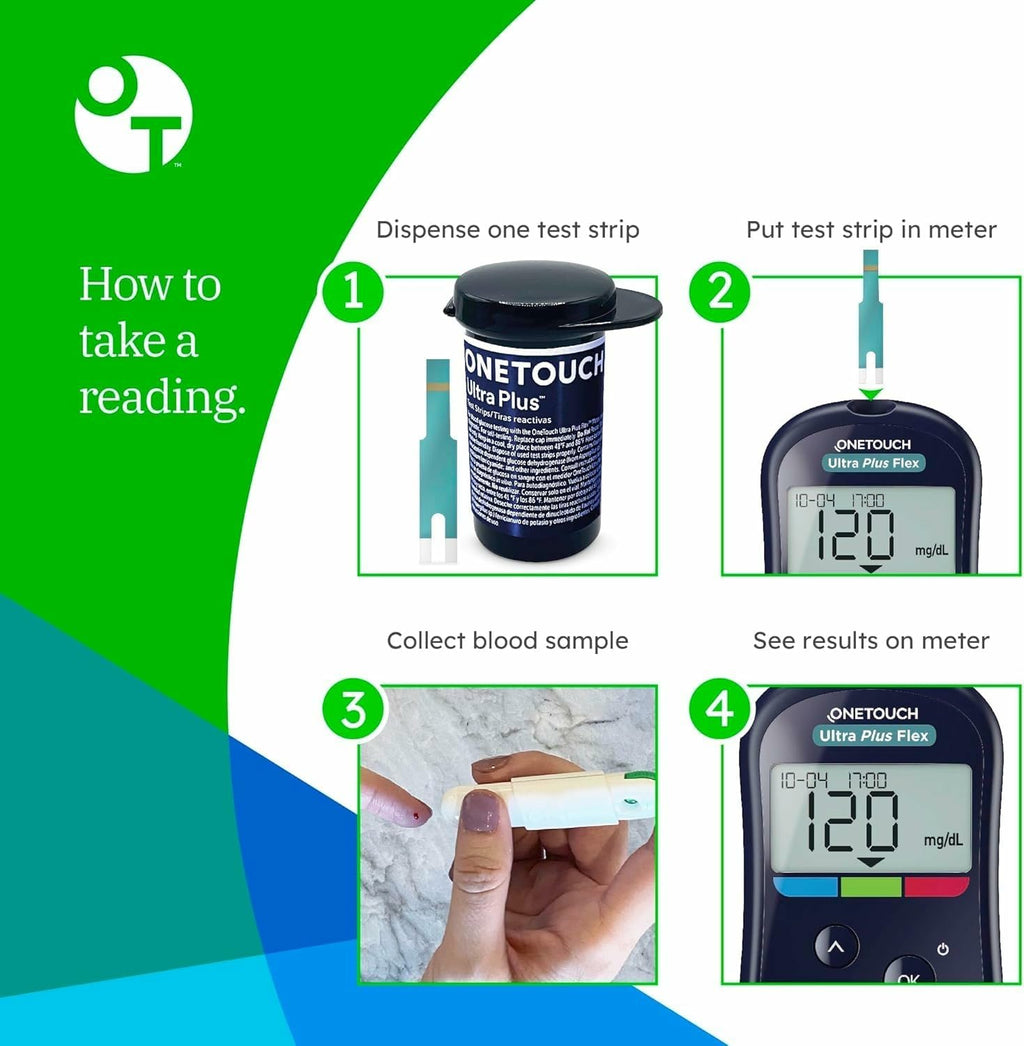 Blood Glucose Test Strips 30 Count 4 Pack H454248