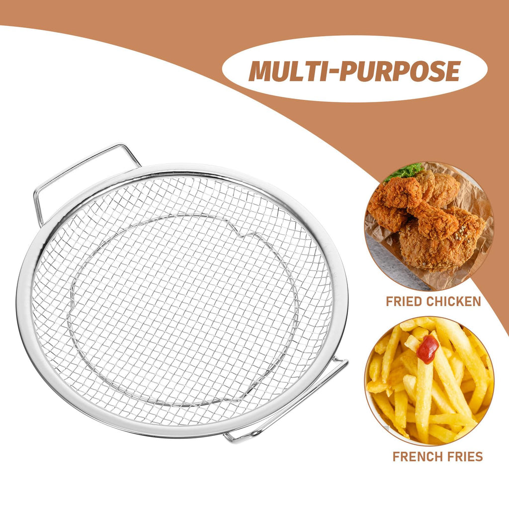 Stainless Steel Frying Basket Strainer 18cm E3706