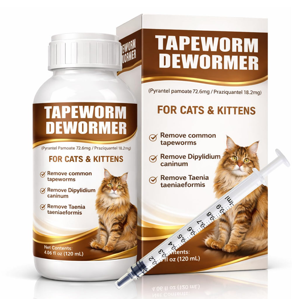 Cat Dewormer Liquid Broad Spectrum Treatment 120ml U1627