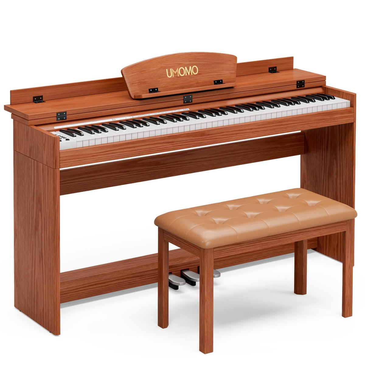 88 Weighted Keys Upright Digital Piano with Bench O959