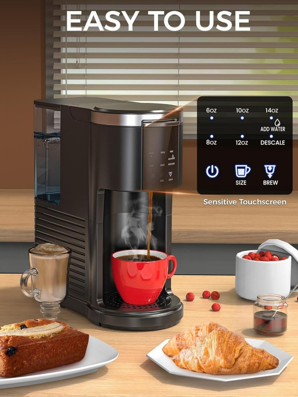 Single Serve Coffee Pod Maker J541