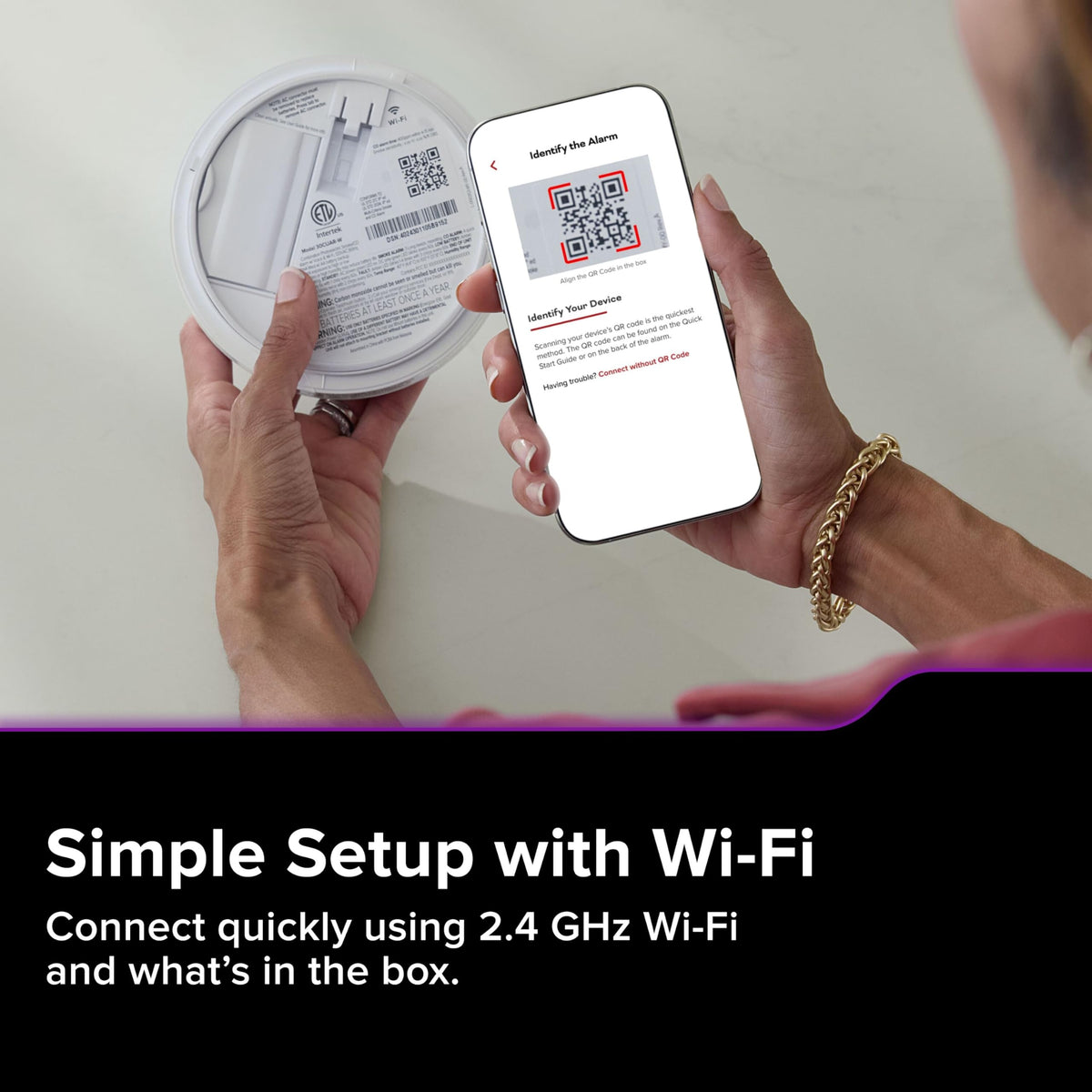 Hardwired Smoke and Carbon Monoxide Detector A36295