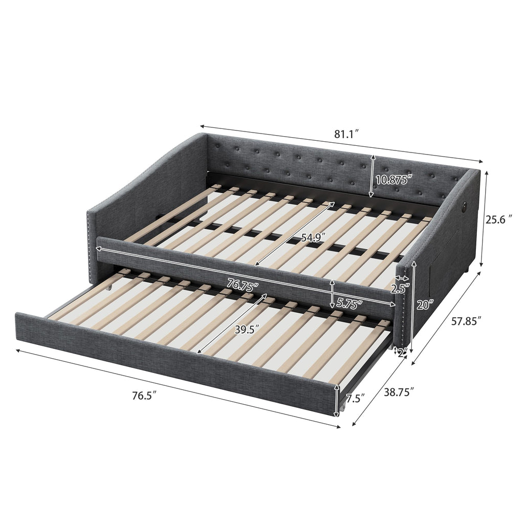 Full Size Daybed with Trundle F304762