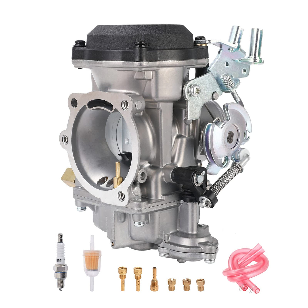 CV40 Carburetor with Fuel Filter Spark Plug Jets E99150