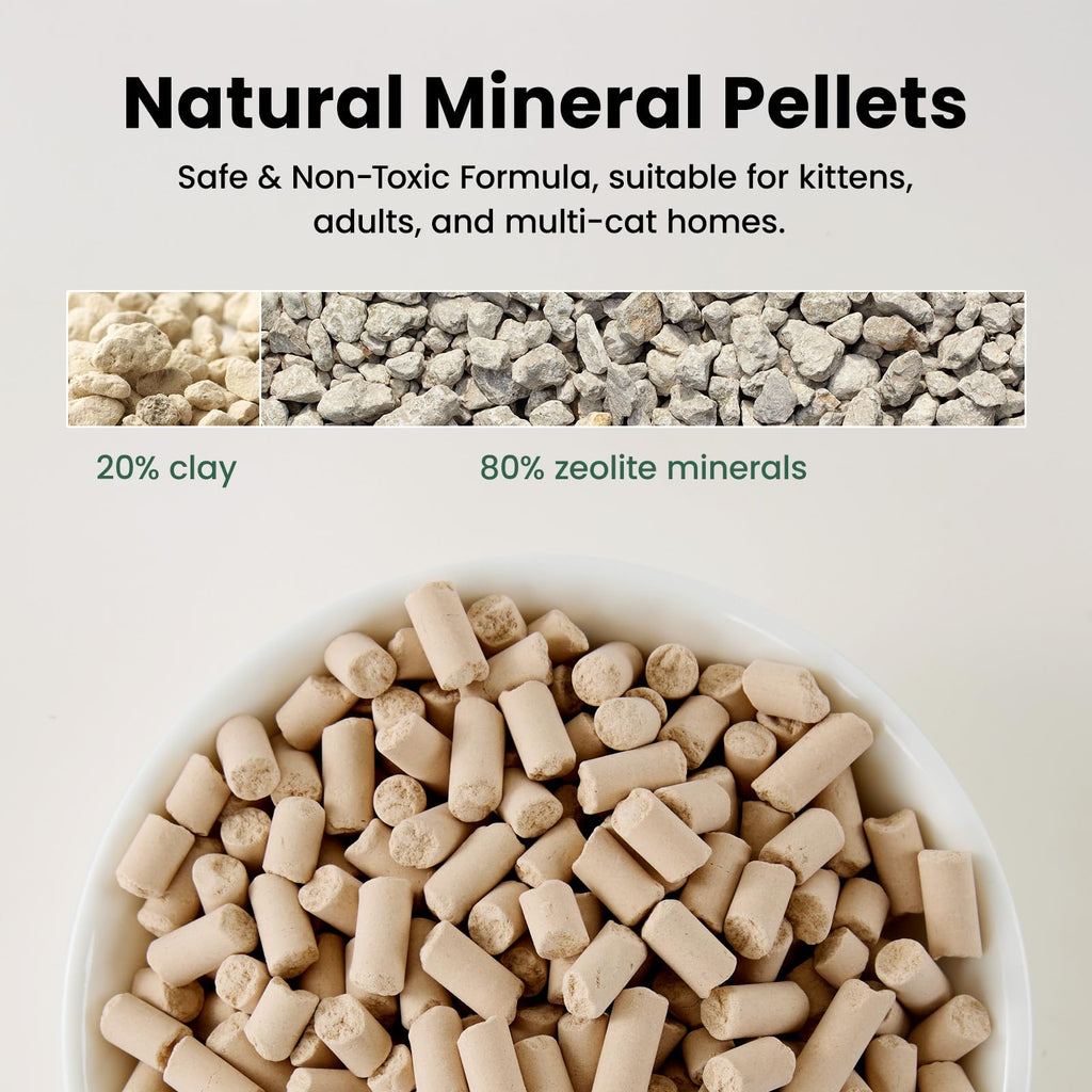 Zeolite Cat Litter Pellets 12 Lbs F1151