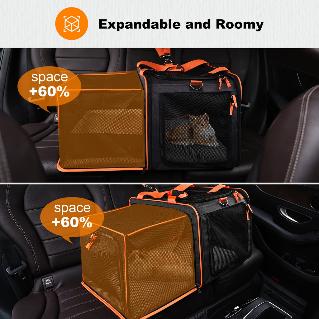 Expandable Large Cat Carrier D295